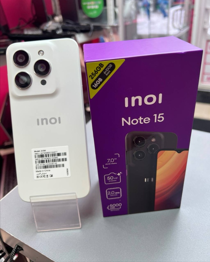 /Смартфон  Inoi Note 15 6+10*/256Gb